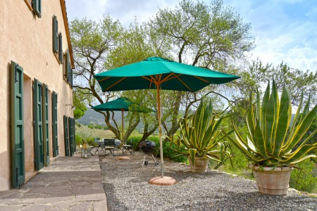Aussenbreich mit Grill und Sitzplatz